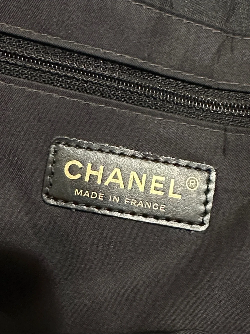 Chanel Travel Line Nylon Tote Bag